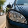 Des cils pour voiture : la tendance fun